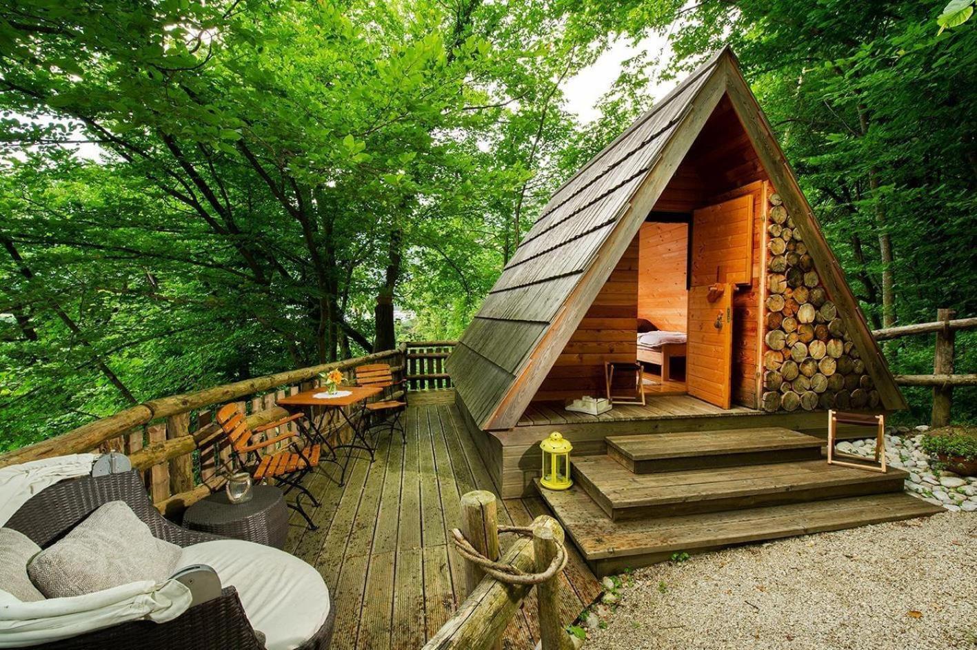 Glamping Savinja Hotel Ljubno Buitenkant foto