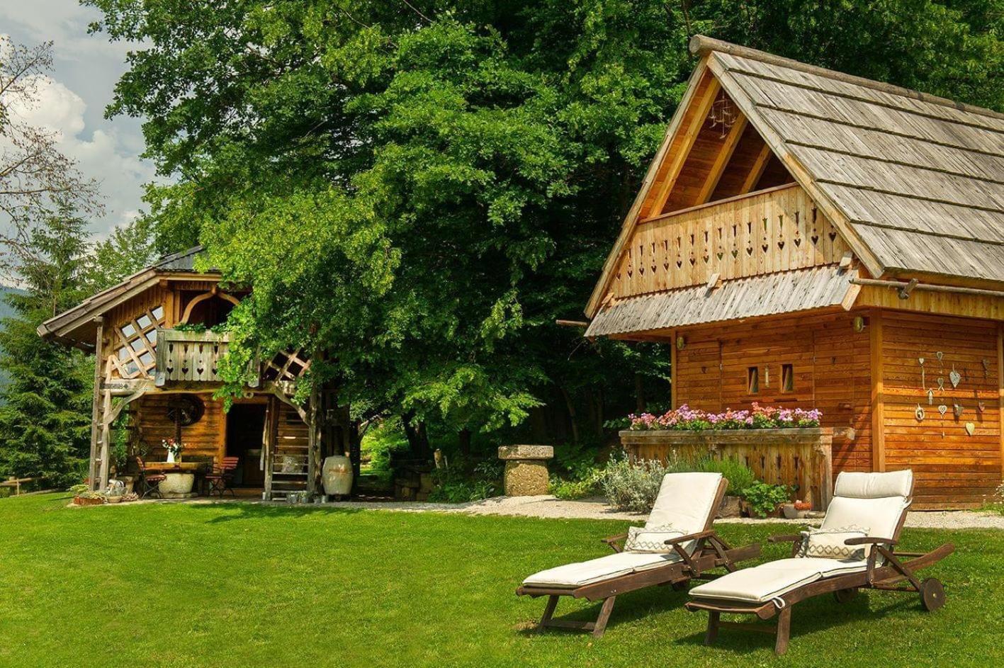 Glamping Savinja Hotel Ljubno Buitenkant foto