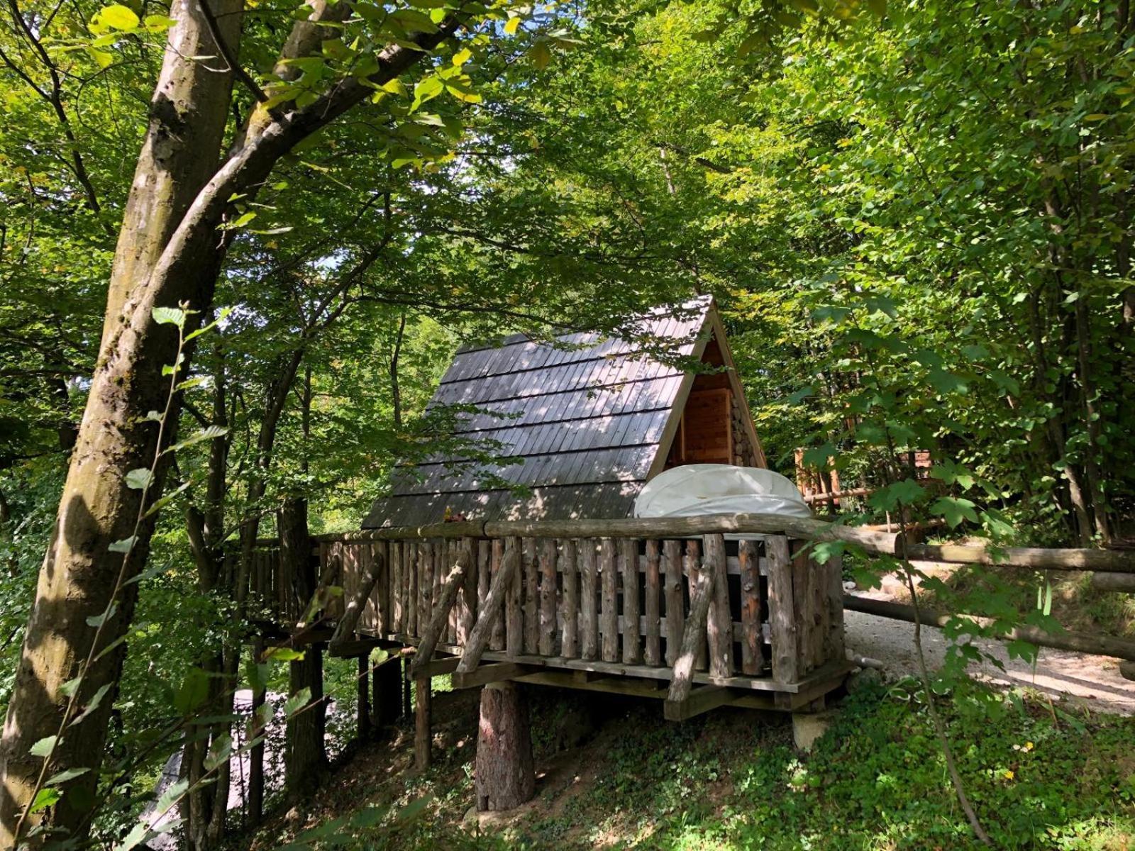Glamping Savinja Hotel Ljubno Buitenkant foto